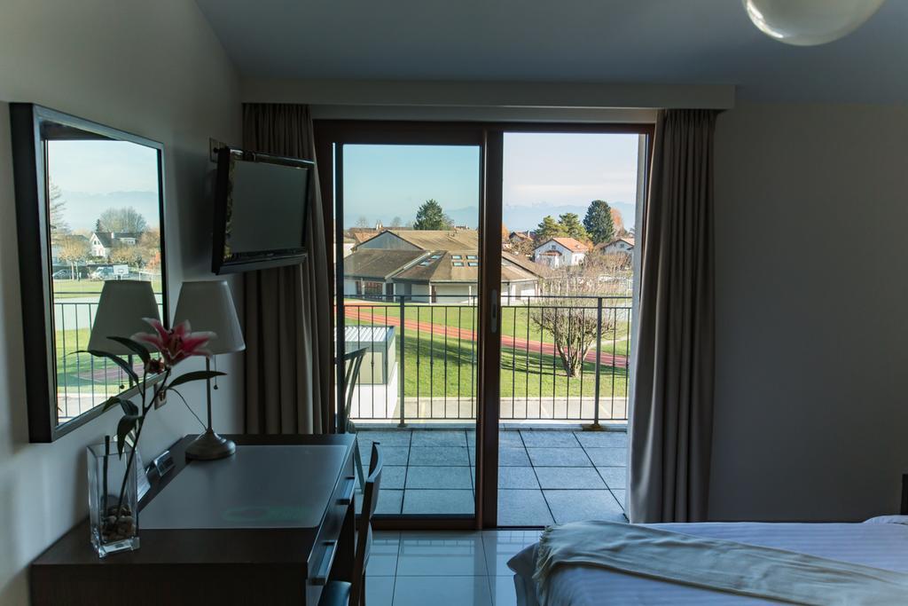 Motel Le Léman Commugny Exterior foto