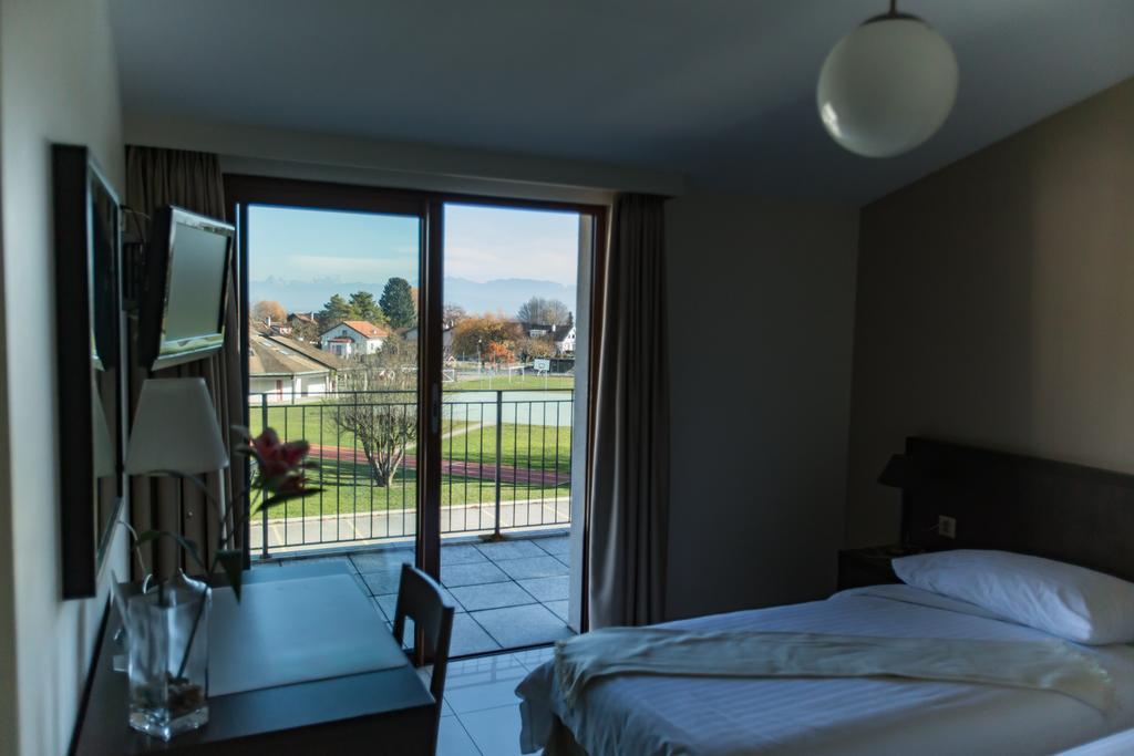 Motel Le Léman Commugny Exterior foto
